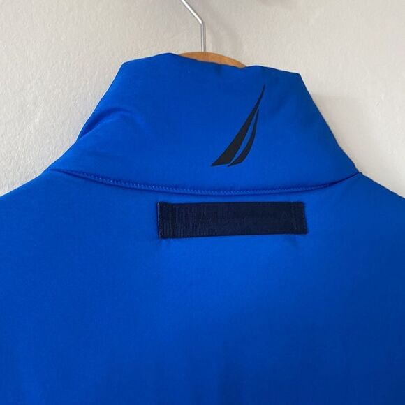 New Nautica Men's Quilted Vest Primaloft Crest Blue - Picture 5 of 9
